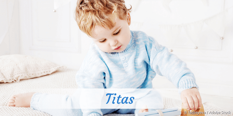 Baby mit Namen Titas