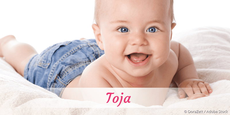 Baby mit Namen Toja