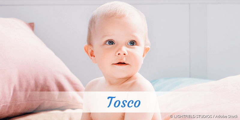 Baby mit Namen Tosco