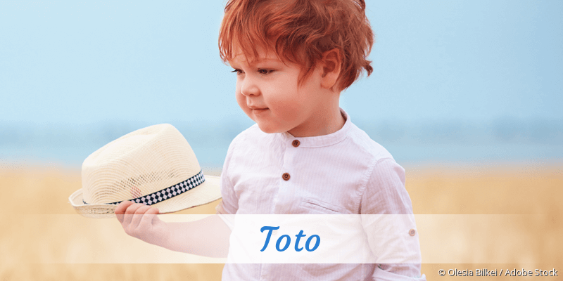 Baby mit Namen Toto