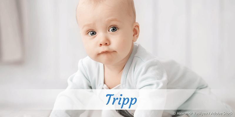 Baby mit Namen Tripp