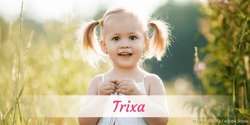 Baby mit Namen Trixa