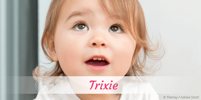 Baby mit Namen Trixie