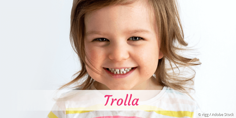 Baby mit Namen Trolla