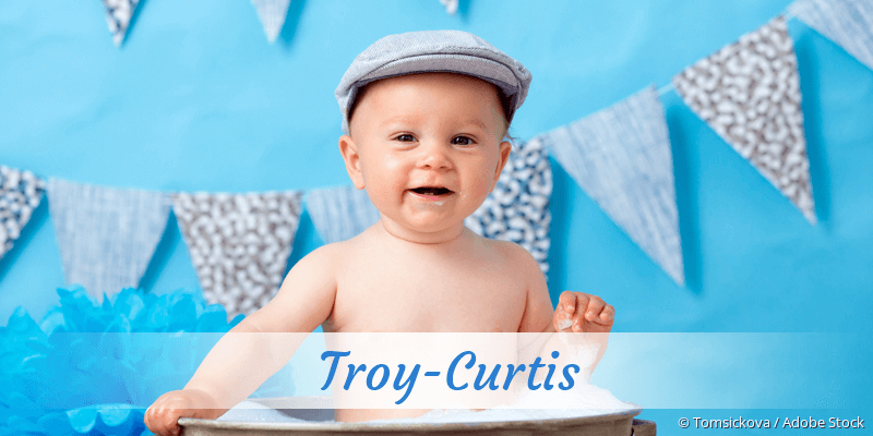 Baby mit Namen Troy-Curtis