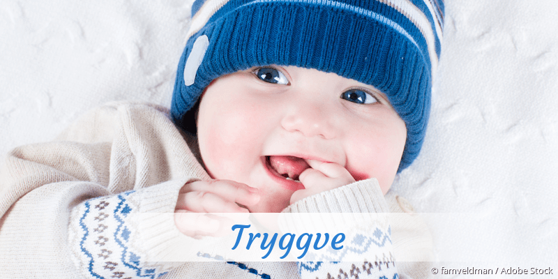 Baby mit Namen Tryggve