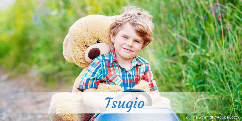Baby mit Namen Tsugio