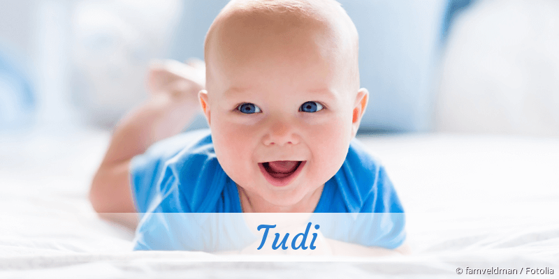 Baby mit Namen Tudi