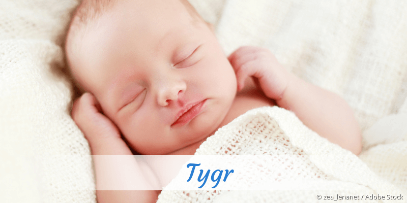 Baby mit Namen Tygr