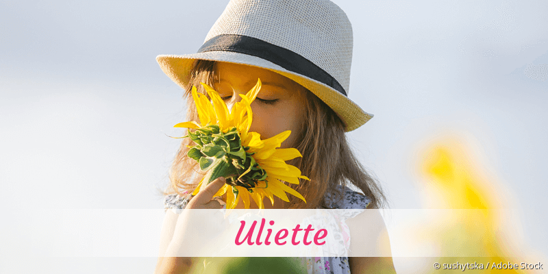 Baby mit Namen Uliette