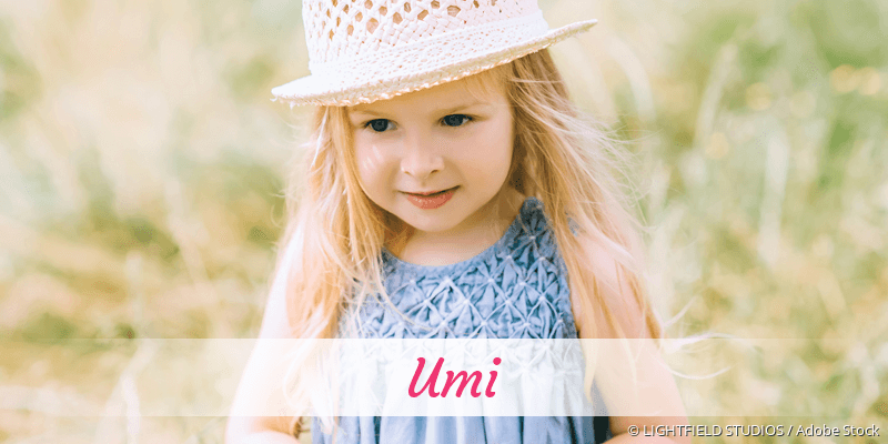 Name Umi als Bild