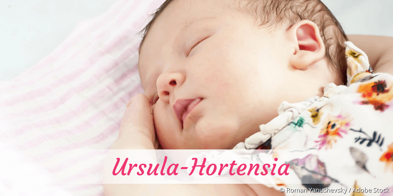Baby mit Namen Ursula-Hortensia