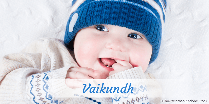 Baby mit Namen Vaikundh