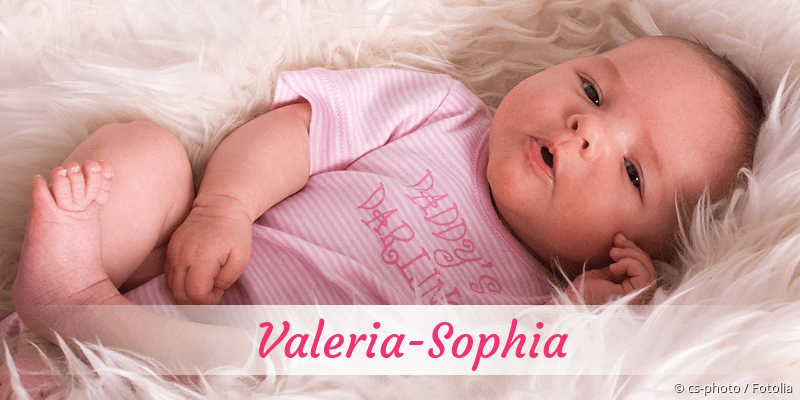 Baby mit Namen Valeria-Sophia