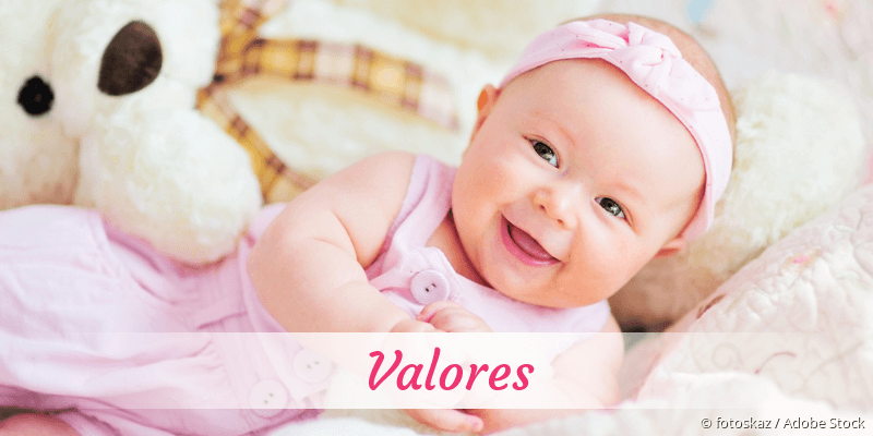 Baby mit Namen Valores