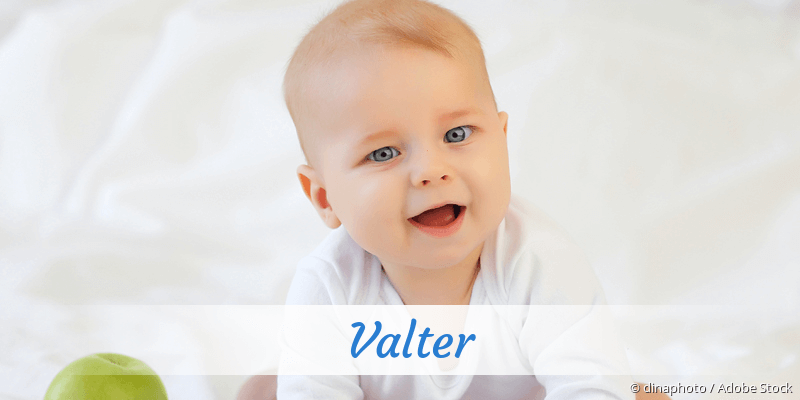 Baby mit Namen Valter