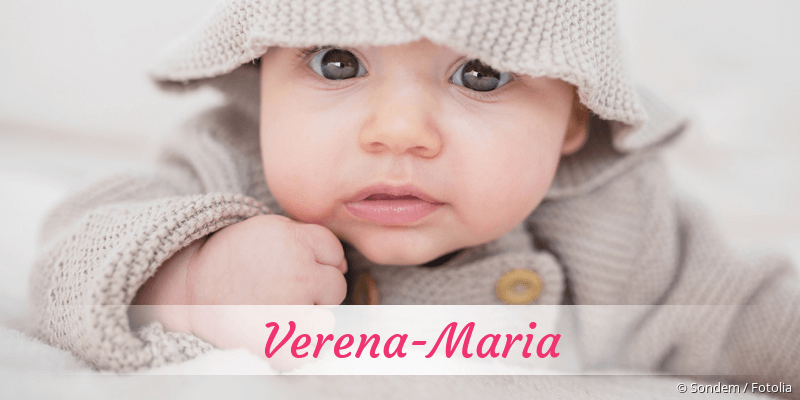 Baby mit Namen Verena-Maria