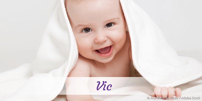 Baby mit Namen Vic