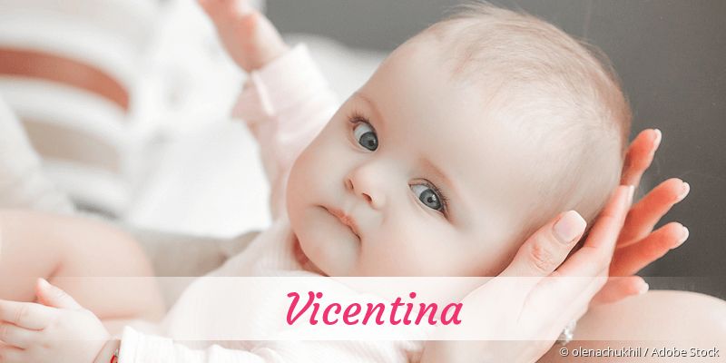 Baby mit Namen Vicentina