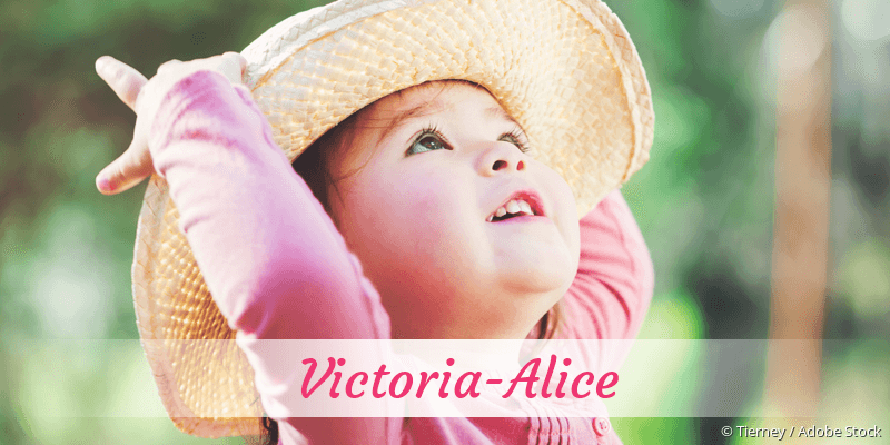 Baby mit Namen Victoria-Alice