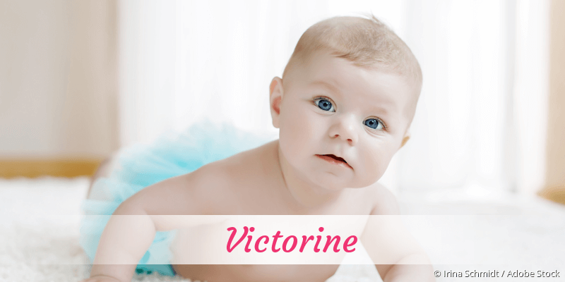 Baby mit Namen Victorine