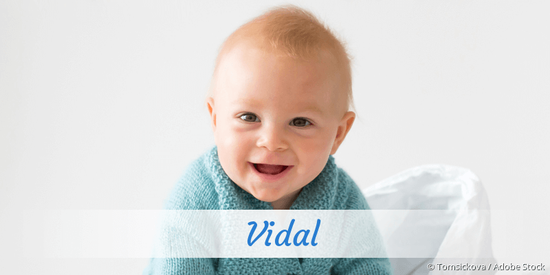 Baby mit Namen Vidal