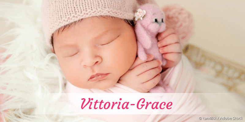 Baby mit Namen Vittoria-Grace