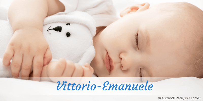 Baby mit Namen Vittorio-Emanuele