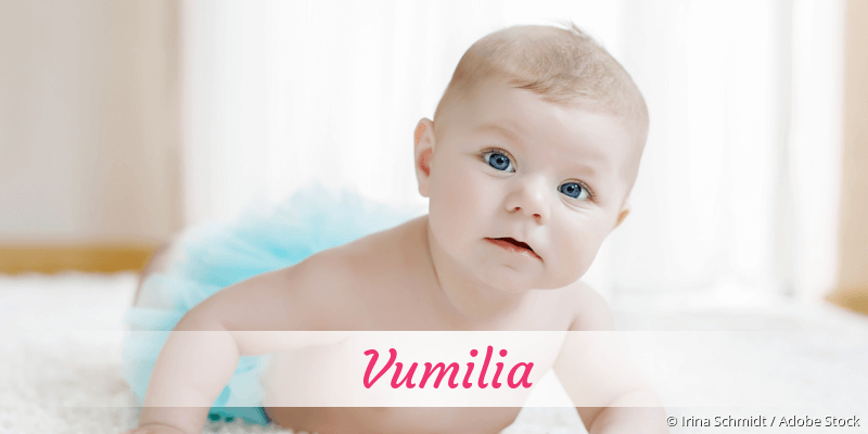 Baby mit Namen Vumilia