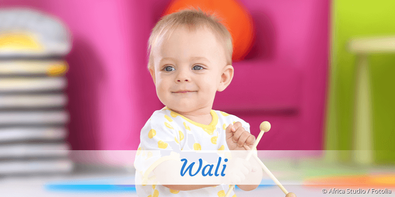 Baby mit Namen Wali