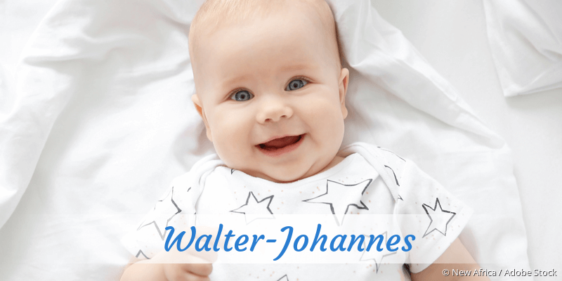 Baby mit Namen Walter-Johannes