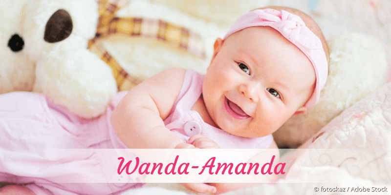 Baby mit Namen Wanda-Amanda