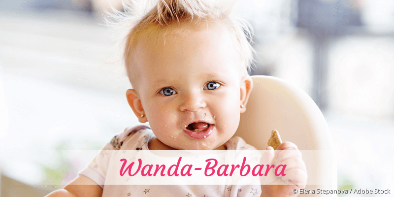 Baby mit Namen Wanda-Barbara