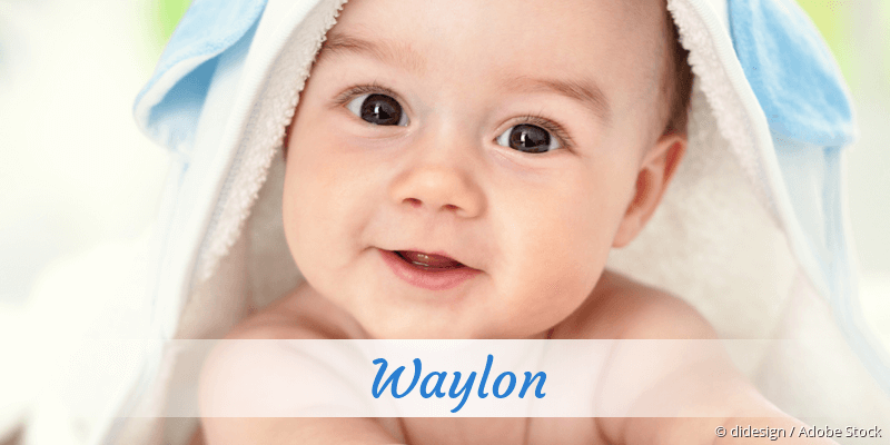 Baby mit Namen Waylon