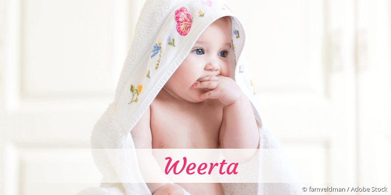 Baby mit Namen Weerta