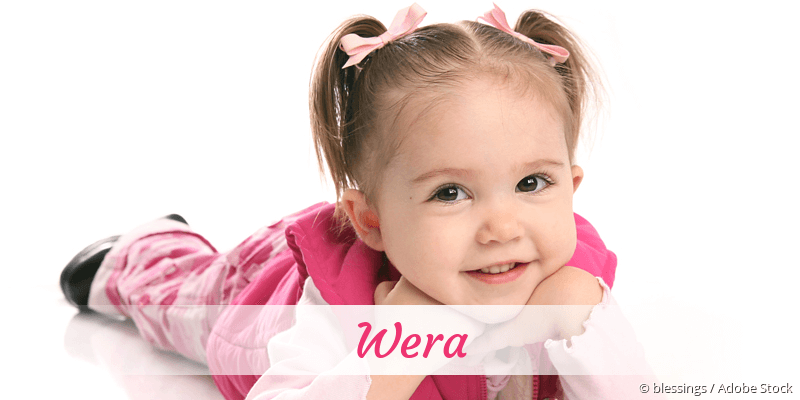 Baby mit Namen Wera