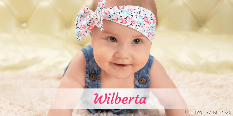 Baby mit Namen Wilberta