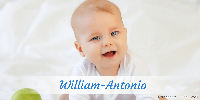 Baby mit Namen William-Antonio