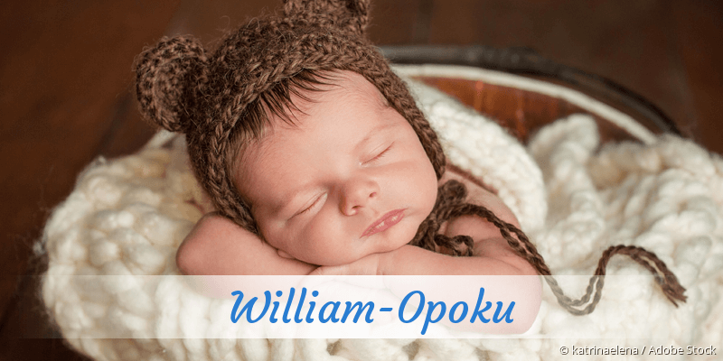 Baby mit Namen William-Opoku