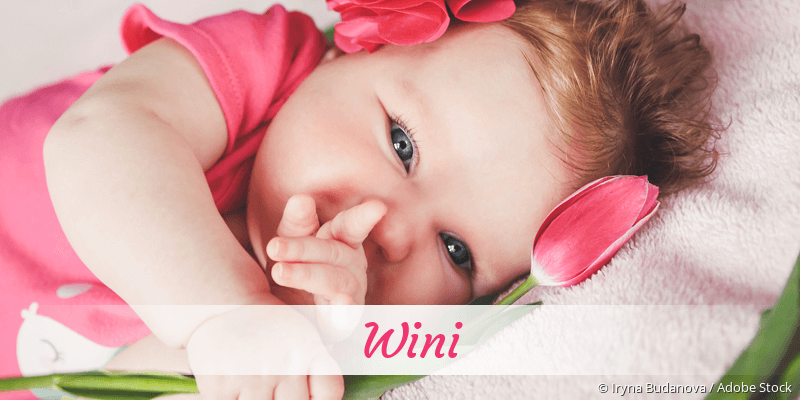 Baby mit Namen Wini