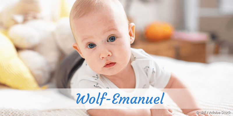 Baby mit Namen Wolf-Emanuel