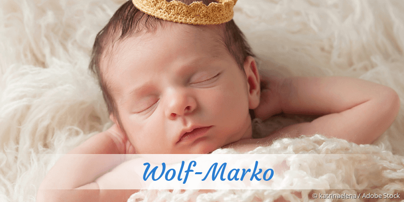 Baby mit Namen Wolf-Marko