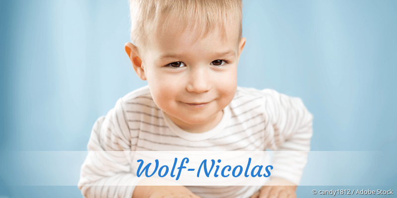 Baby mit Namen Wolf-Nicolas