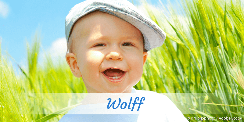 Baby mit Namen Wolff