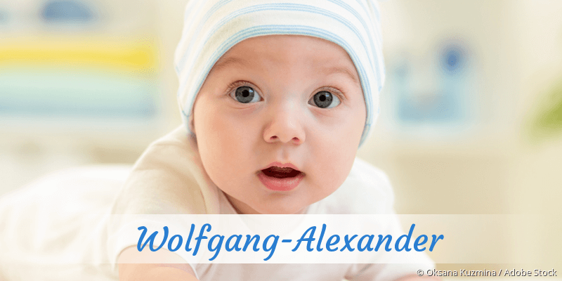 Baby mit Namen Wolfgang-Alexander