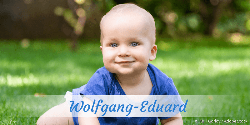 Baby mit Namen Wolfgang-Eduard