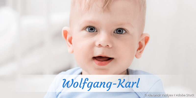 Baby mit Namen Wolfgang-Karl