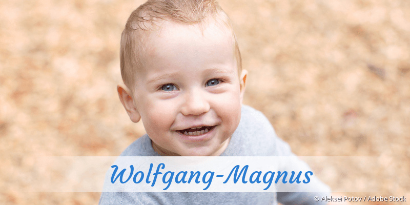 Baby mit Namen Wolfgang-Magnus