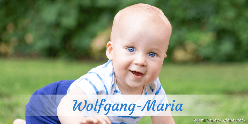 Baby mit Namen Wolfgang-Maria