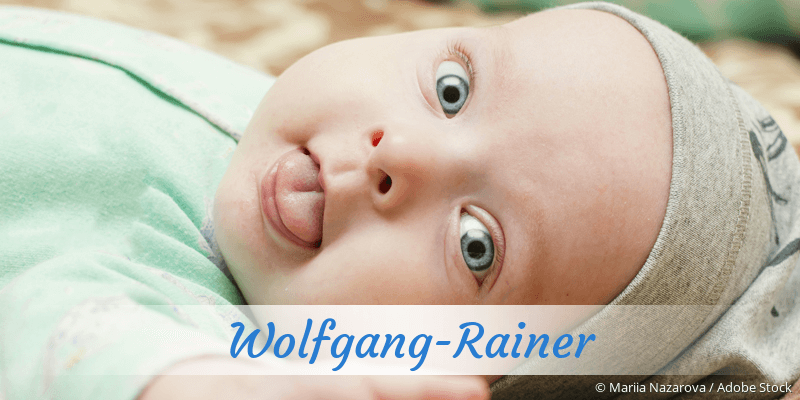 Baby mit Namen Wolfgang-Rainer